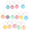 Valentine's Day candy heart style charms